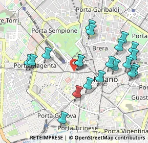 Mappa Corso Magenta, 20121 Milano MI, Italia (1.0405)