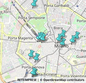 Mappa Corso Magenta, 20121 Milano MI, Italia (0.96154)