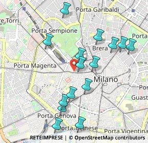 Mappa Corso Magenta, 20121 Milano MI, Italia (1.00533)