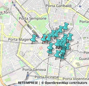 Mappa Corso Magenta, 20121 Milano MI, Italia (0.69)