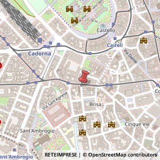 Mappa Via Bernardino Luini, 1, 20031 Milano, Milano (Lombardia)