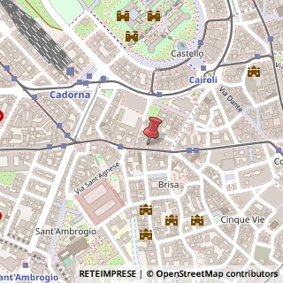 Mappa Corso Magenta, 14, 20121 Magenta, Milano (Lombardia)