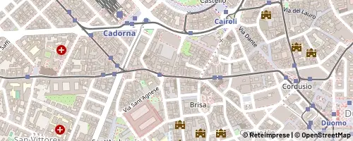 Mappa Mailand