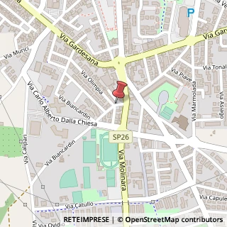 Mappa Via Biancardin, 2/C, 37012 Bussolengo, Verona (Veneto)