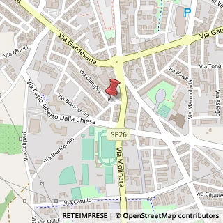 Mappa Via Olimpia,  3, 37012 Bussolengo, Verona (Veneto)