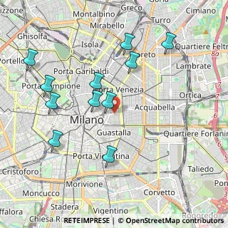 Mappa Via Conservatorio, 20139 Milano MI, Italia (2.05455)