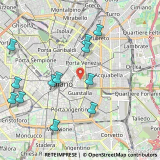 Mappa Via Conservatorio, 20139 Milano MI, Italia (2.46833)