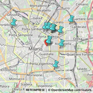 Mappa Via Conservatorio, 20139 Milano MI, Italia (1.54583)