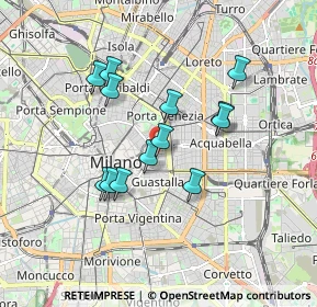 Mappa Via Pietro Mascagni, 20139 Milano MI, Italia (1.48692)
