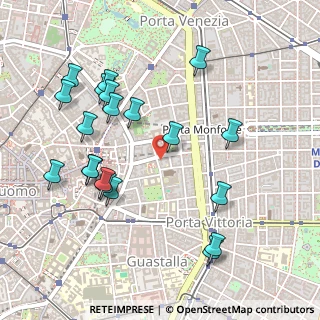 Mappa Via Conservatorio, 20139 Milano MI, Italia (0.5405)