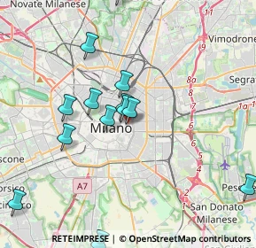 Mappa Via Pietro Mascagni, 20139 Milano MI, Italia (4.43214)