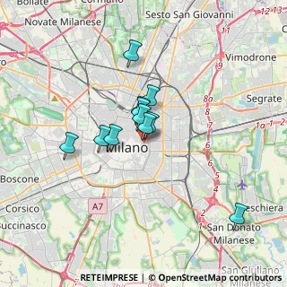 Mappa Via Conservatorio, 20139 Milano MI, Italia (2.47727)