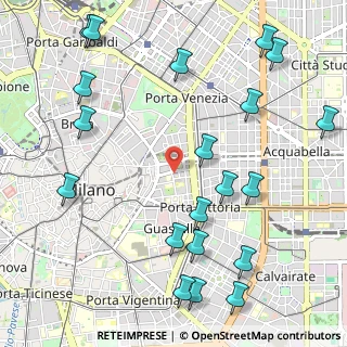 Mappa Via Conservatorio, 20139 Milano MI, Italia (1.3635)