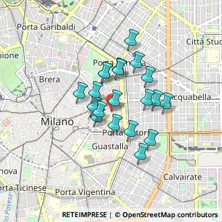 Mappa Via Conservatorio, 20139 Milano MI, Italia (0.663)
