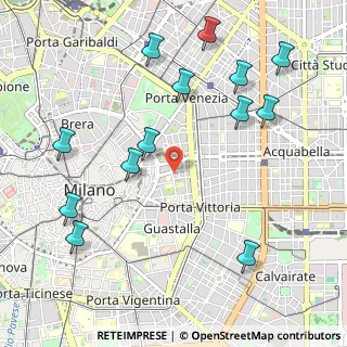 Mappa Via Conservatorio, 20139 Milano MI, Italia (1.22769)
