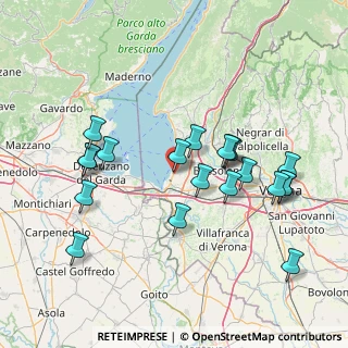 Mappa Via Broletti, 37017 Lazise VR, Italia (15.4435)