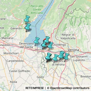 Mappa Via Broletti, 37017 Lazise VR, Italia (10.94167)