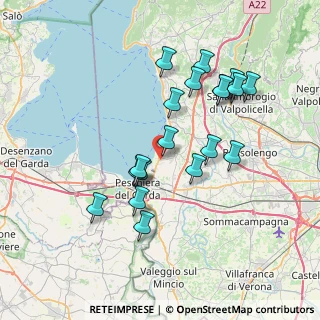 Mappa Via Broletti, 37017 Lazise VR, Italia (6.94421)