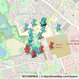 Mappa Via Cardinale Tosi, 20152 Milano MI, Italia (0.376)