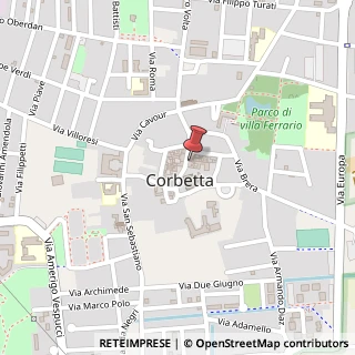Mappa Corso Garibaldi, 53, 20011 Corbetta, Milano (Lombardia)