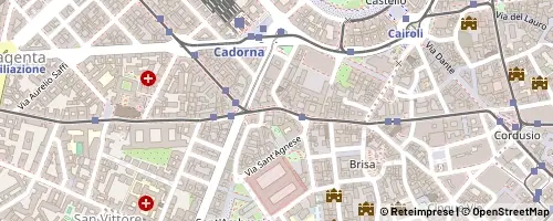 Mappa Milan