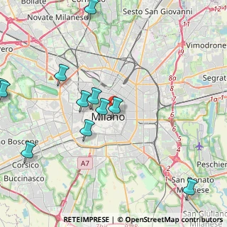Mappa Galleria de Cristoforis, 20121 Milano MI, Italia (5.00273)