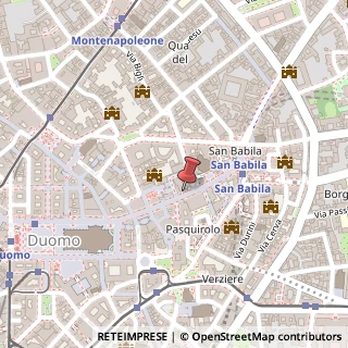 Mappa Corso Vittorio Emanuele II, 11, 20121 Milano, Milano (Lombardia)