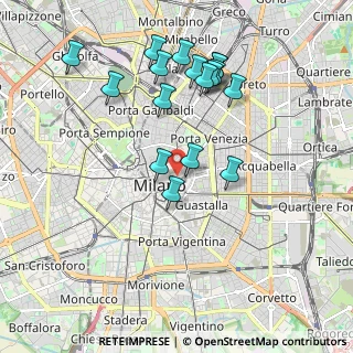 Mappa Galleria de Cristoforis, 20121 Milano MI, Italia (1.93235)