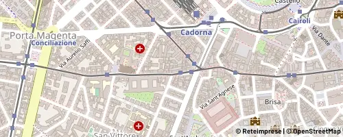 Mappa Milano