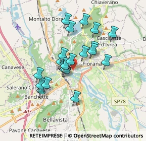 Mappa Piazza Carlo Freguglia, 10015 Ivrea TO, Italia (1.4755)