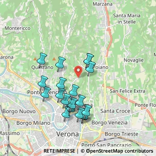 Mappa Via Sommavalle, 37128 Verona VR, Italia (1.8115)
