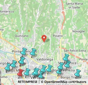 Mappa Via Sommavalle, 37128 Verona VR, Italia (3.18444)