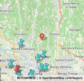 Mappa Via Sommavalle, 37128 Verona VR, Italia (3.30636)