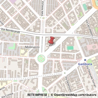 Mappa Via Alberto Dürer, 15, 20147 Milano, Milano (Lombardia)