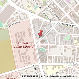 Mappa Via Domenico Millelire, 20, 20147 Milano, Milano (Lombardia)