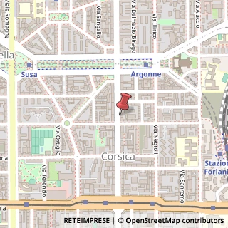 Mappa Via Lomellina, 52, 20133 Milano, Milano (Lombardia)