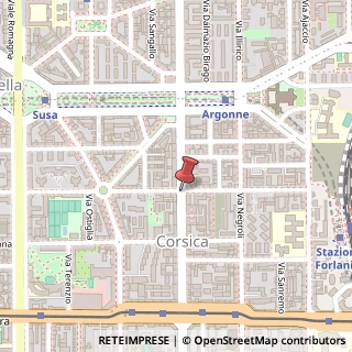 Mappa Via Gian Carlo Sismondi,  38, 20133 Milano, Milano (Lombardia)