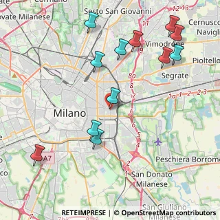 Mappa Via Lomellina, 20100 Milano MI, Italia (4.75083)