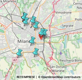 Mappa Via Lomellina, 20100 Milano MI, Italia (3.29727)