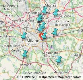 Mappa Via Lomellina, 20100 Milano MI, Italia (6.43182)