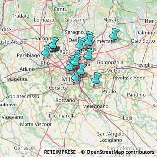 Mappa Via Lomellina, 20100 Milano MI, Italia (10.71824)