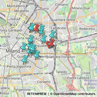 Mappa Via Lomellina, 20100 Milano MI, Italia (1.52389)
