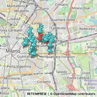 Mappa Via Lomellina, Milano (1.2915)