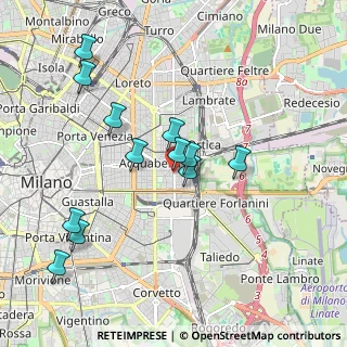 Mappa Via Lomellina, 20100 Milano MI, Italia (1.8775)