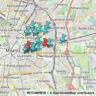 Mappa Via Lomellina, 20100 Milano MI, Italia (1.5555)