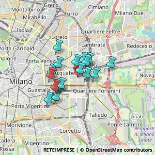 Mappa Via Lomellina, 20100 Milano MI, Italia (1.20235)