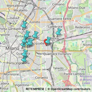 Mappa Via Lomellina, 20100 Milano MI, Italia (1.83182)