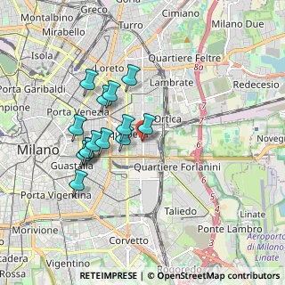 Mappa Via Lomellina, 20100 Milano MI, Italia (1.56071)