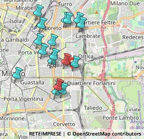 Mappa Via Lomellina, 20100 Milano MI, Italia (1.85471)
