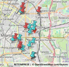 Mappa Via Lomellina, 20100 Milano MI, Italia (2.027)